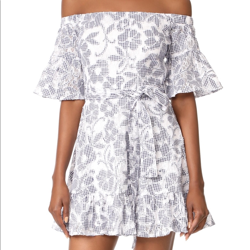 NEW W/TAGS J.O.A Off-Shoulder Lace Dress